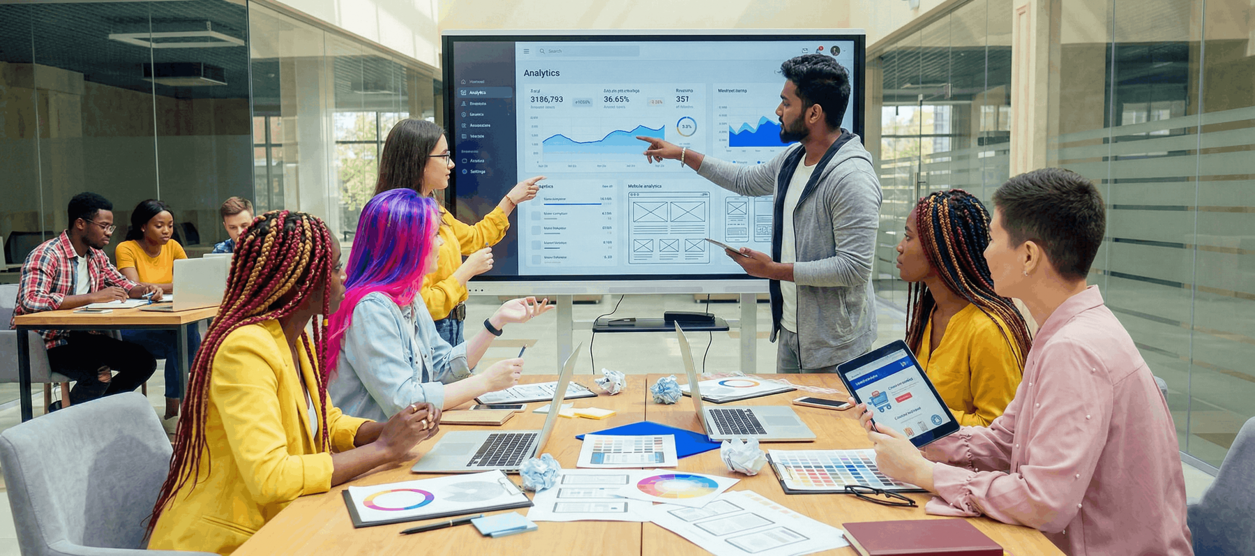 Get in touch background